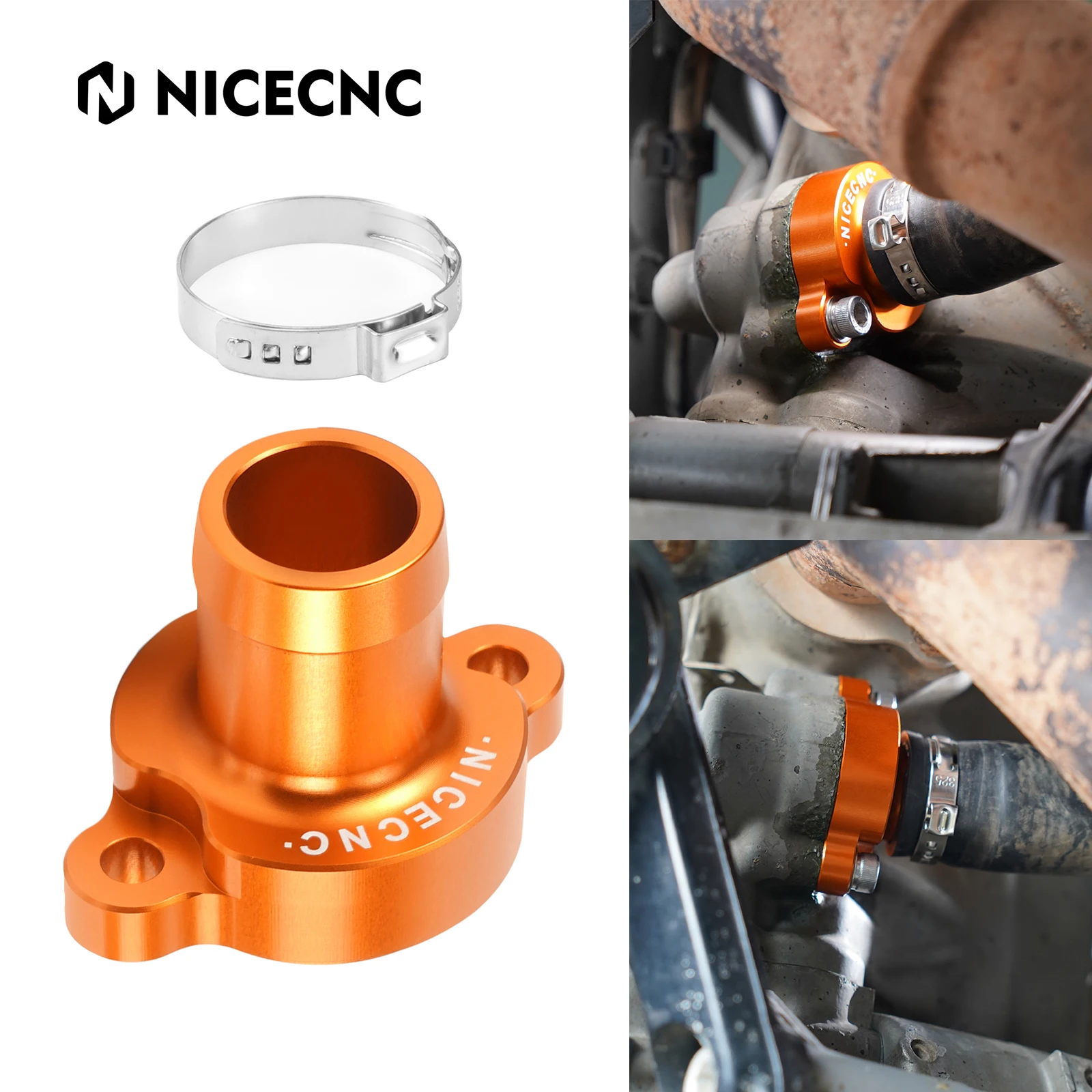 

1x Water Hose Pipe Thermostat Housing Cover for KTM 690 SMCR 690 SMC 690 SMC R 690 Enduro/R Husqvarna 701 Enduro 701 Supermoto