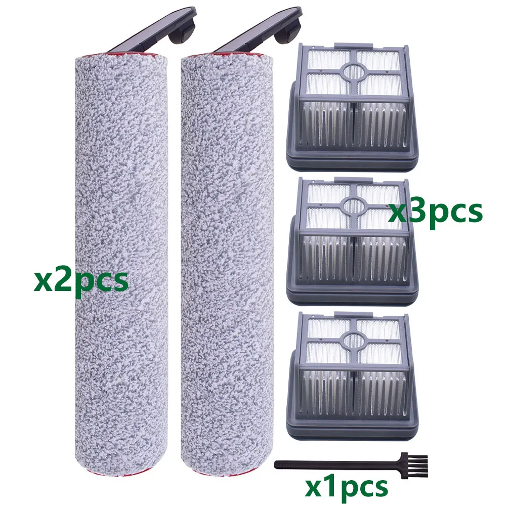 Roller Brush Washable Filter Compatible with Xiaomi Dreame M12/M12 Pro/H12 Pro/M13/H13 Vacuum Cleaner wet & dry Accessory Parts