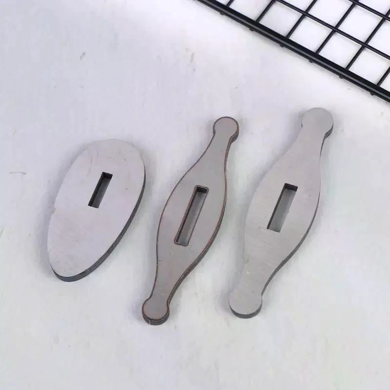 1Pc Knife Finger Guard Bolster Brass Stainless Steel DIY Knife Handle Hand Guard Blanks Fixed Blade Knife Making Parts