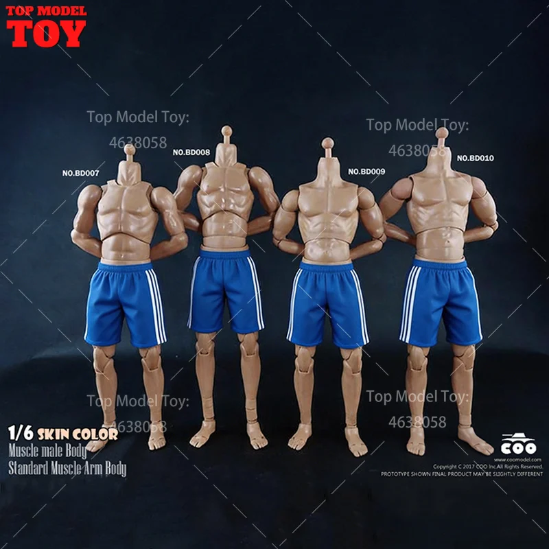 COOMODEL BD001 BD002 BD003 BD003 BD007 BD008 BD009 BD010 1/6 Standard Joint Body Muscle Male Soldier Action Figure Dolls Toys