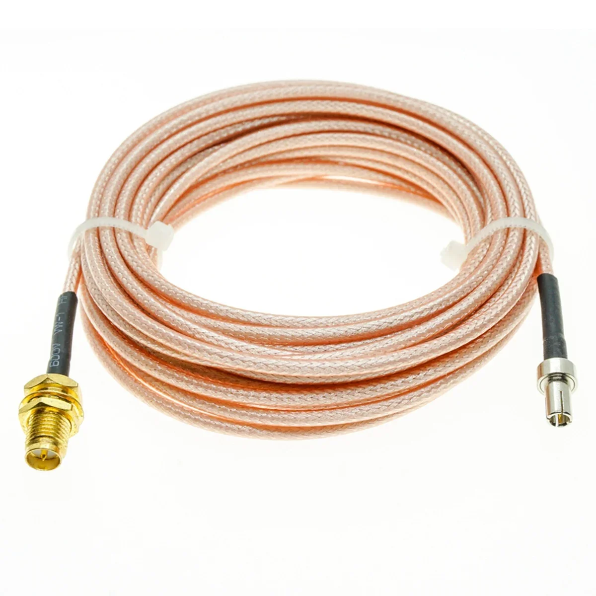 

RP-SMA Female Jack Bulkhead Nut to TS9 Male Plug RF Coaxial Connector Pigtail Jumper Cable New