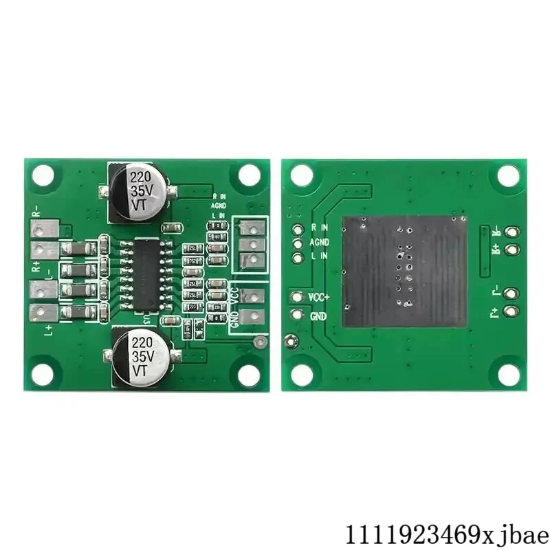 DC 7~25V Digital Amplifier Board 2 Channels Stereo 40Wx2 Audio Amplifier Module Mini Home Theater Amplifier