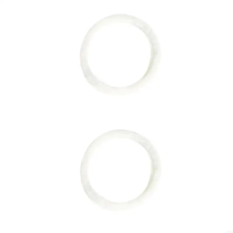 19QE 2 Zählen Sie Wollfilzdichtungen Dichtungsringe für den glatten Betrieb von Kaffees Mahlen