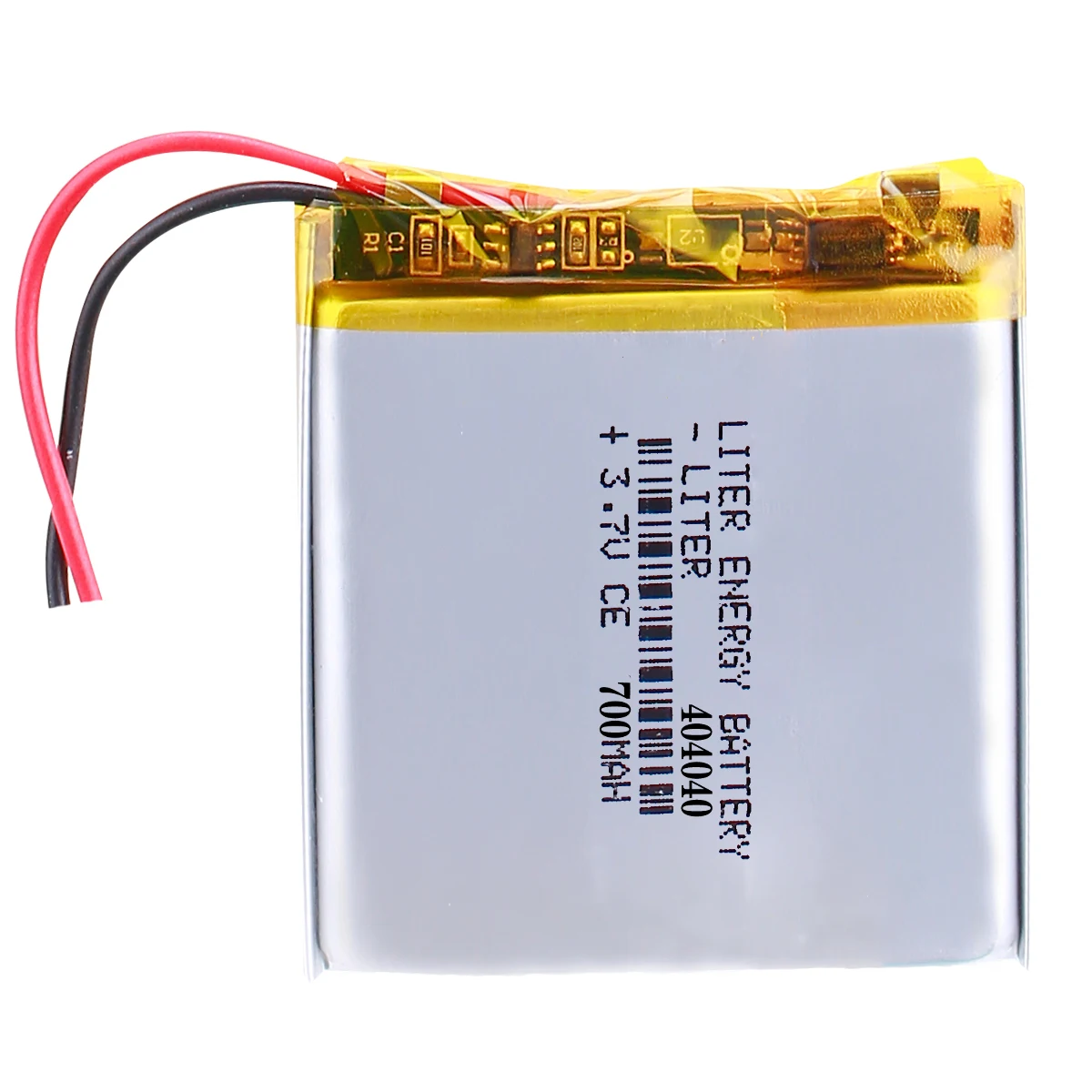 Batería recargable LiPo de polímero de litio de 3,7 V 700mah 404040 2.59Wh para batería de reproductor MP3 Meizu