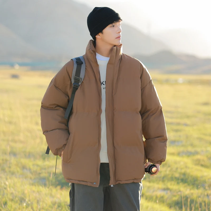 سترة الصيد في الهواء الطلق تسلق الجبال زوجين بلون معطف مريح سترة عصرية العصرية الرجال النساء سترة الخبز #2