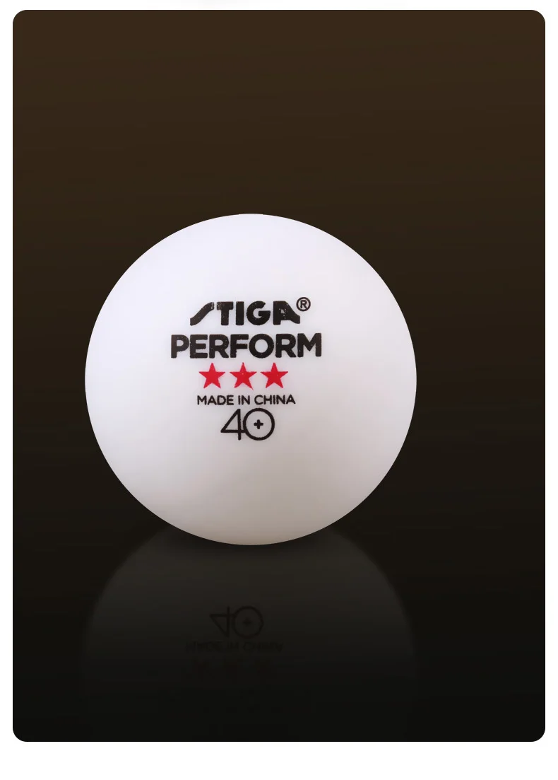 STIGA 3 Sterne 40+ Tischtennisbälle ITTF ABS Neues Material Ping-Pong-Bälle mit Naht, hohe Elastizität, langlebig, Trainings-Spielbälle – Detail 11