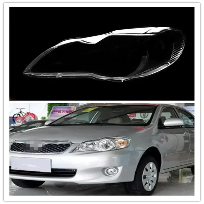 

HTTCY For Toyota Corolla 2010 2011 2012 Headlight Lens Shell Transparent Headlamp Cover Replace Original Lampshade Plexiglass