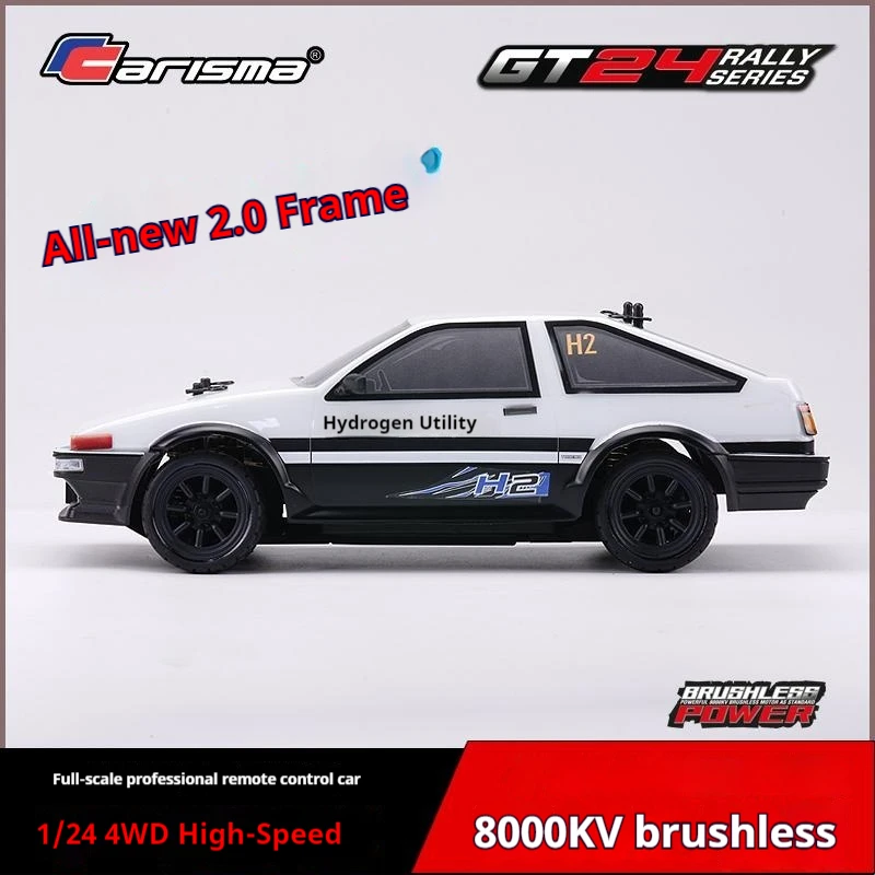 Carisma 1/24 Professionele Rc Hoge Snelheid Afstandsbediening Auto Ae86 Model Vierwielaandrijving Mosquito Auto Drift Simulatie auto