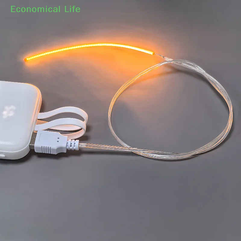 1PCS Lamp Parts Diode LED Filament Flexible DC 5V USB LED 360° Luminous Bendable Creative Edison Bulb