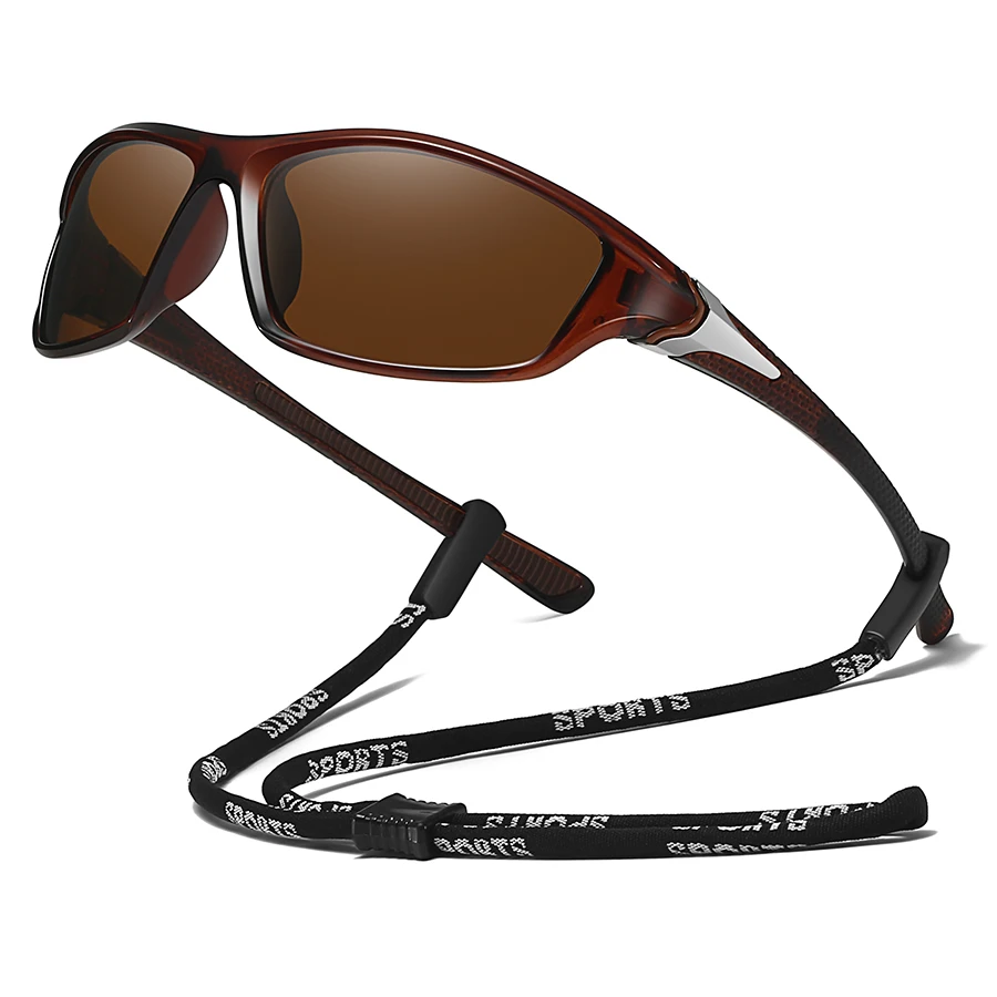 Men And Women Outdoor Sports  Sunglasses With Chain Cycling Climbing Skiing Fishing Vintage Sun Glasses Eyewear