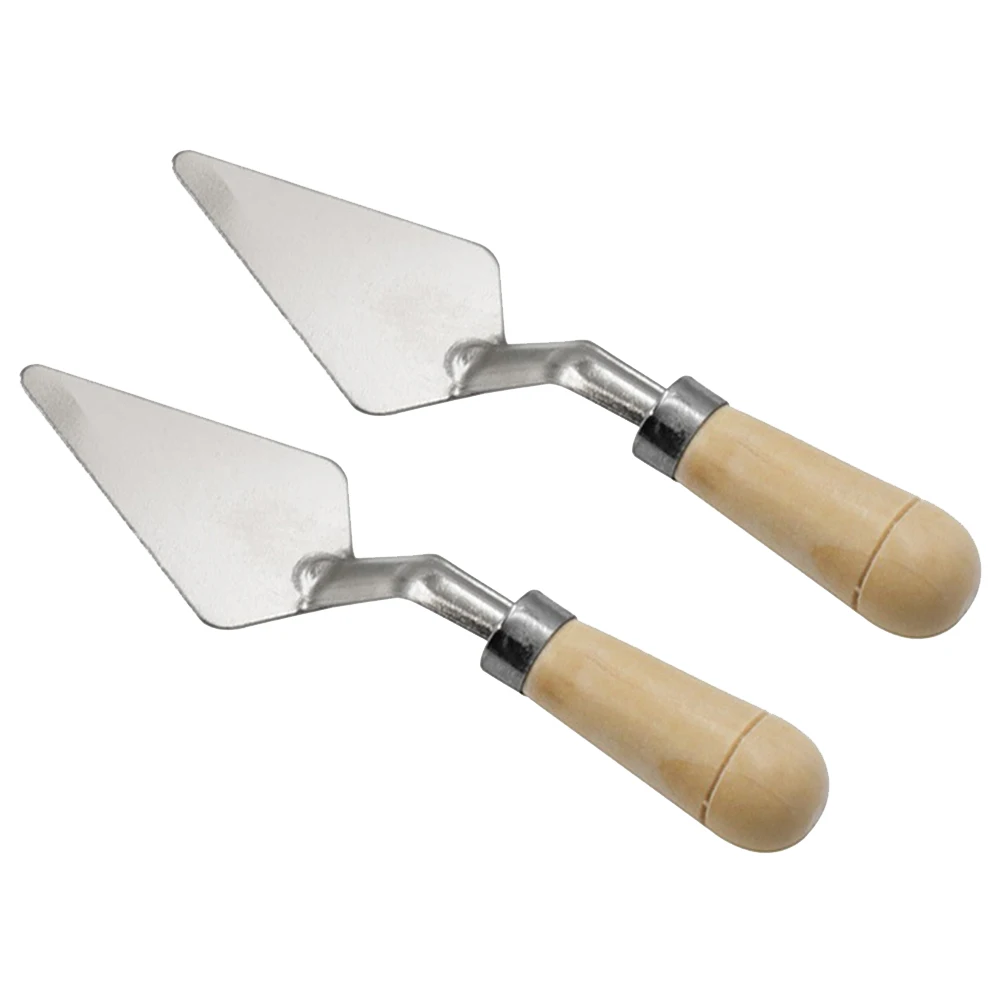 アーティストペイント用スクレーパーナイフ、オイルミックス顔料、アートテクスチャ、アーティストスクレープ、引き出しペインターツール、2個