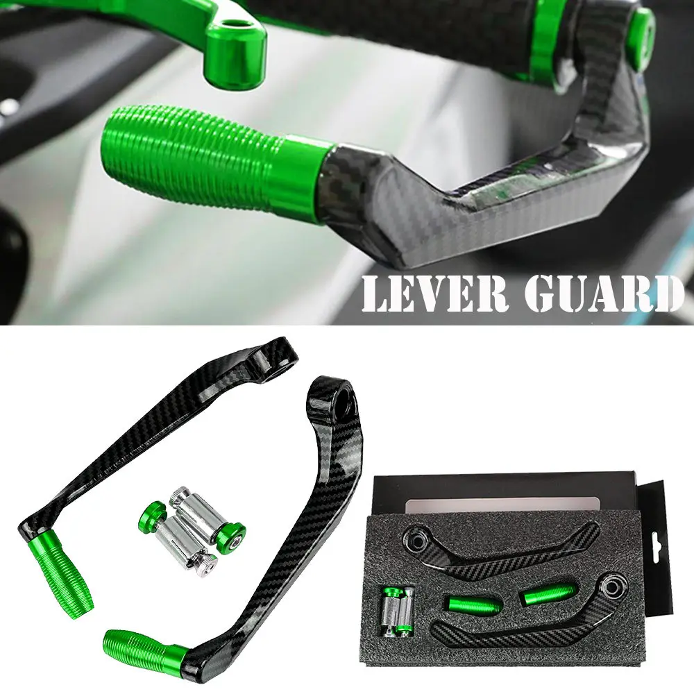 

Motorcycles For KAWASAKI ZZR250 ZZR600 ZZR1200 ZZR1400 ZZR 250 600 1200 1400 Handlebar Grips Brake Clutch Levers Guard Protector