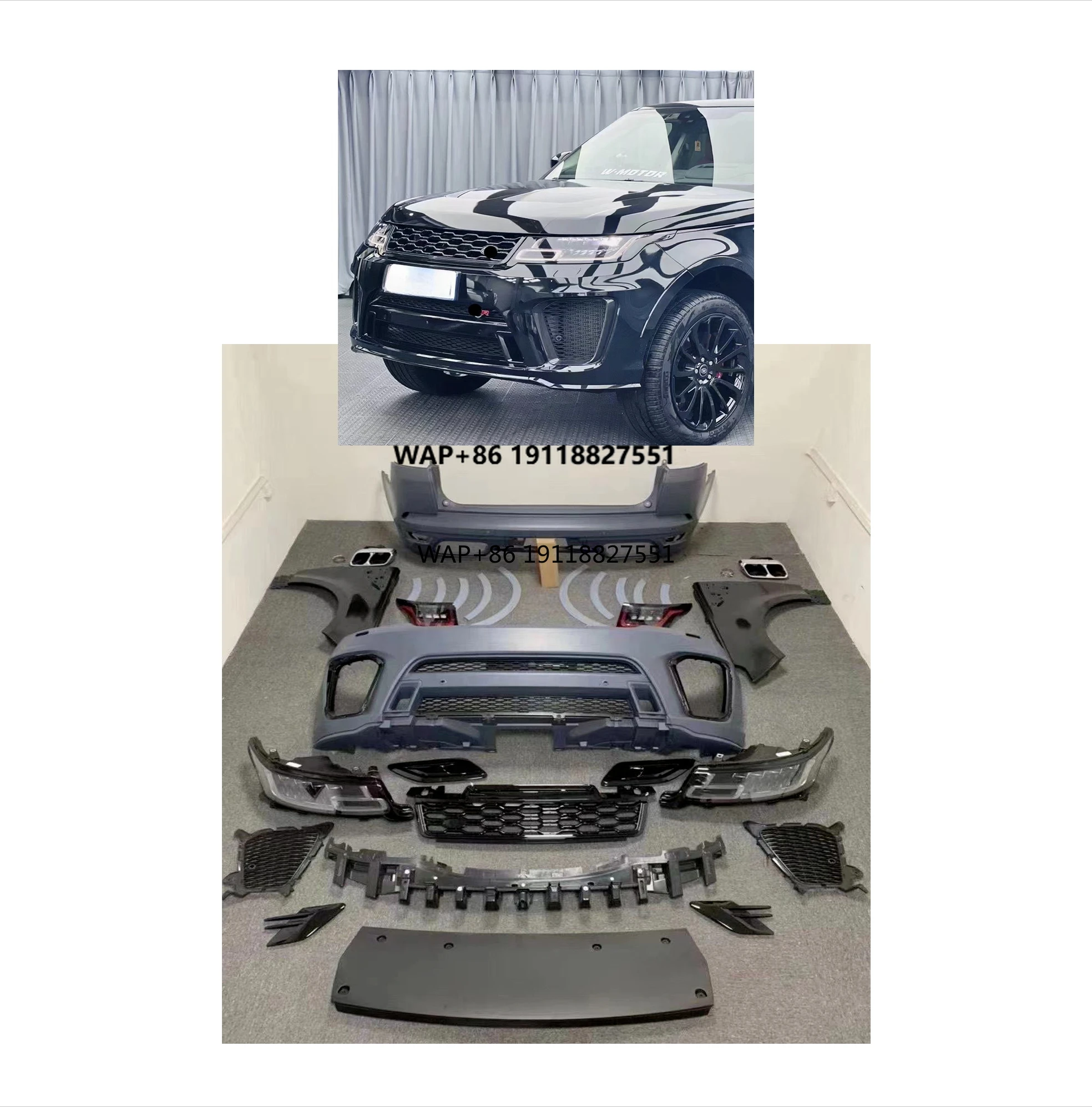 

Suitable for Sport Bodykit 2014-2017 Upgrade 2020 SVR BODY KIT Accessories Car Part Modification Facelift