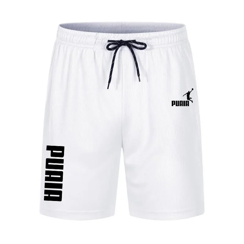 

2025 Men's summer shorts, casual pants, men's running sports shorts, men's fitness breathable mesh shorts, comfortable pants