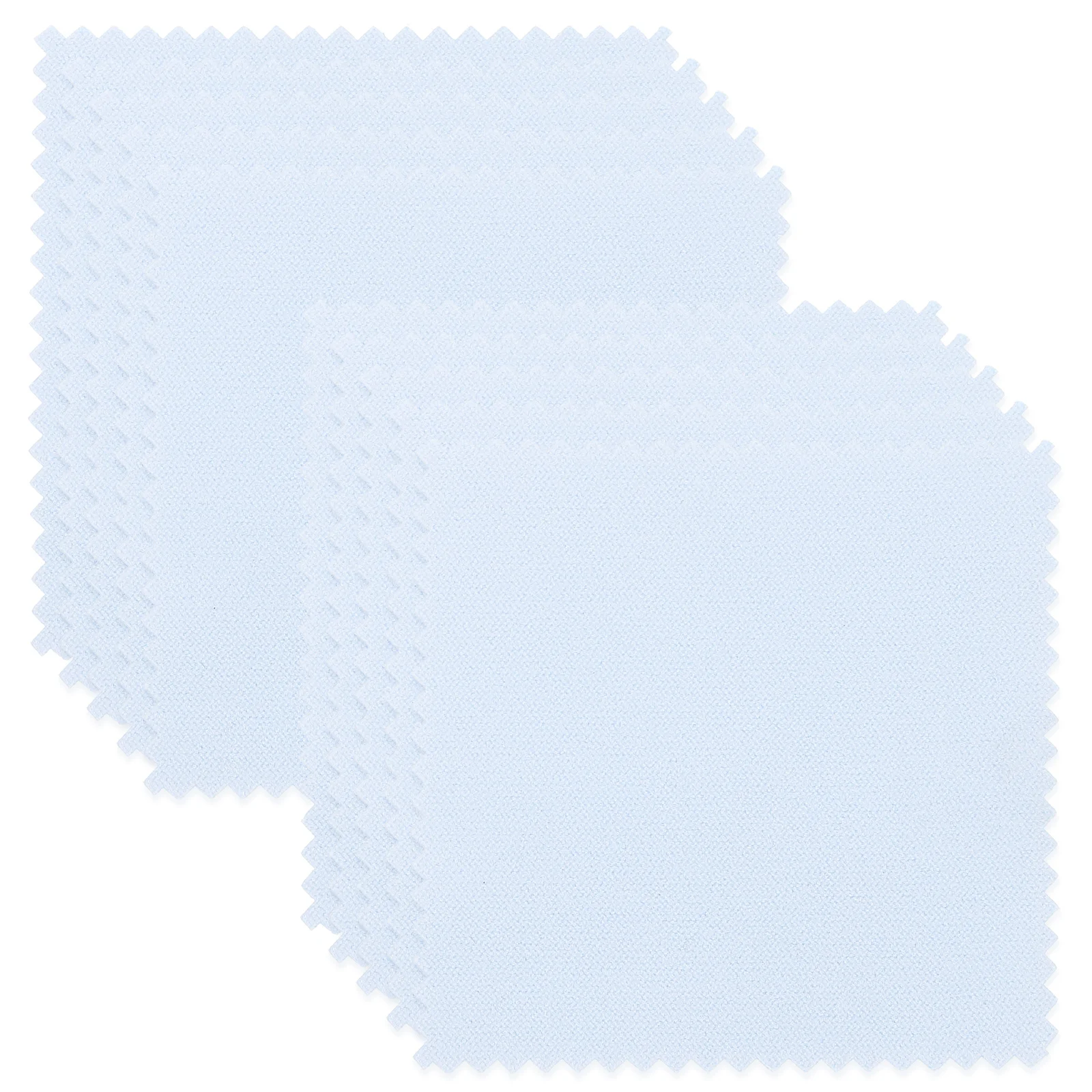 30 قطعة قماش تلميع الفضة المركب على الوجهين خالية من الخدش مسح لخواتم المعلقات وأدوات ديكور المنزل الفضي #6