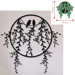 Metal Cutting Dies bird wreath Decoration Scrapbook Paper Craft Knife Mould Blade Punch Stencils