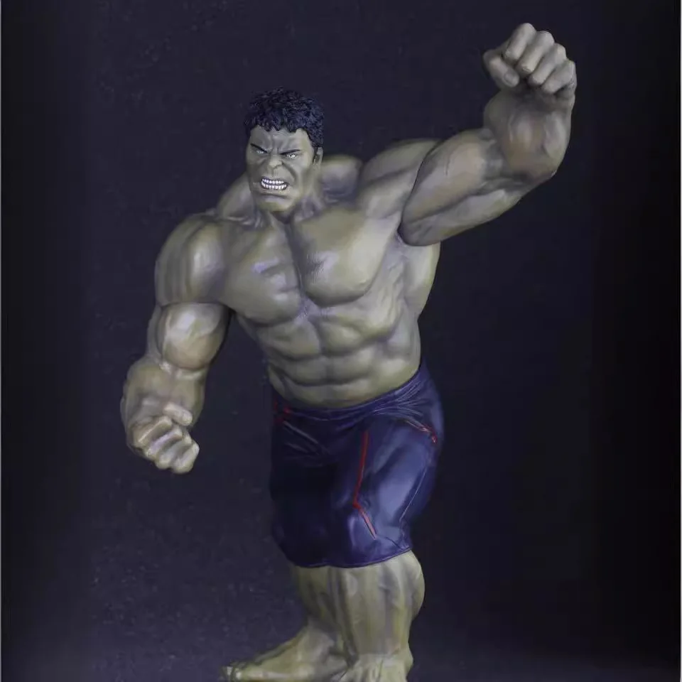Avengers Movie Series Superhero Hulk Action Figure Toy Collectible Display Desktop Model Ornament Children's Birthdays Gift