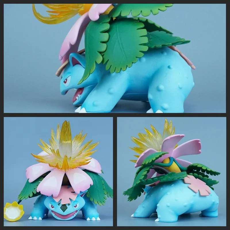 Elfo mascota, maravillosa flor de rana, efectos especiales dobles, maravillosa semilla de rana, adorno de mesa, muñeca modelo, figura periférica