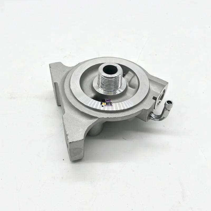 Excavator Diesel Engine Fuel Filter Head for SK460-8 SK485-8 P11C VH233101721A 23390-E0080 23401-1640 Fuel Filter Housing Base