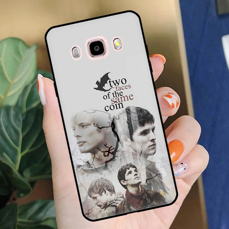 TV Series Merlin Cover For Samsung Galaxy J3 J5 J7 2017 J1 A3 A5 2016 A6 A7 A8 A9 J8 2018 J4 J6 Plus Case