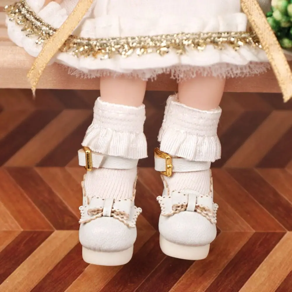 Cute Doll Accessories OB11 Lace Socks Lovely Calf 1/12 Doll Socks Kawaii Costume Doll Clothes Accessories Kids