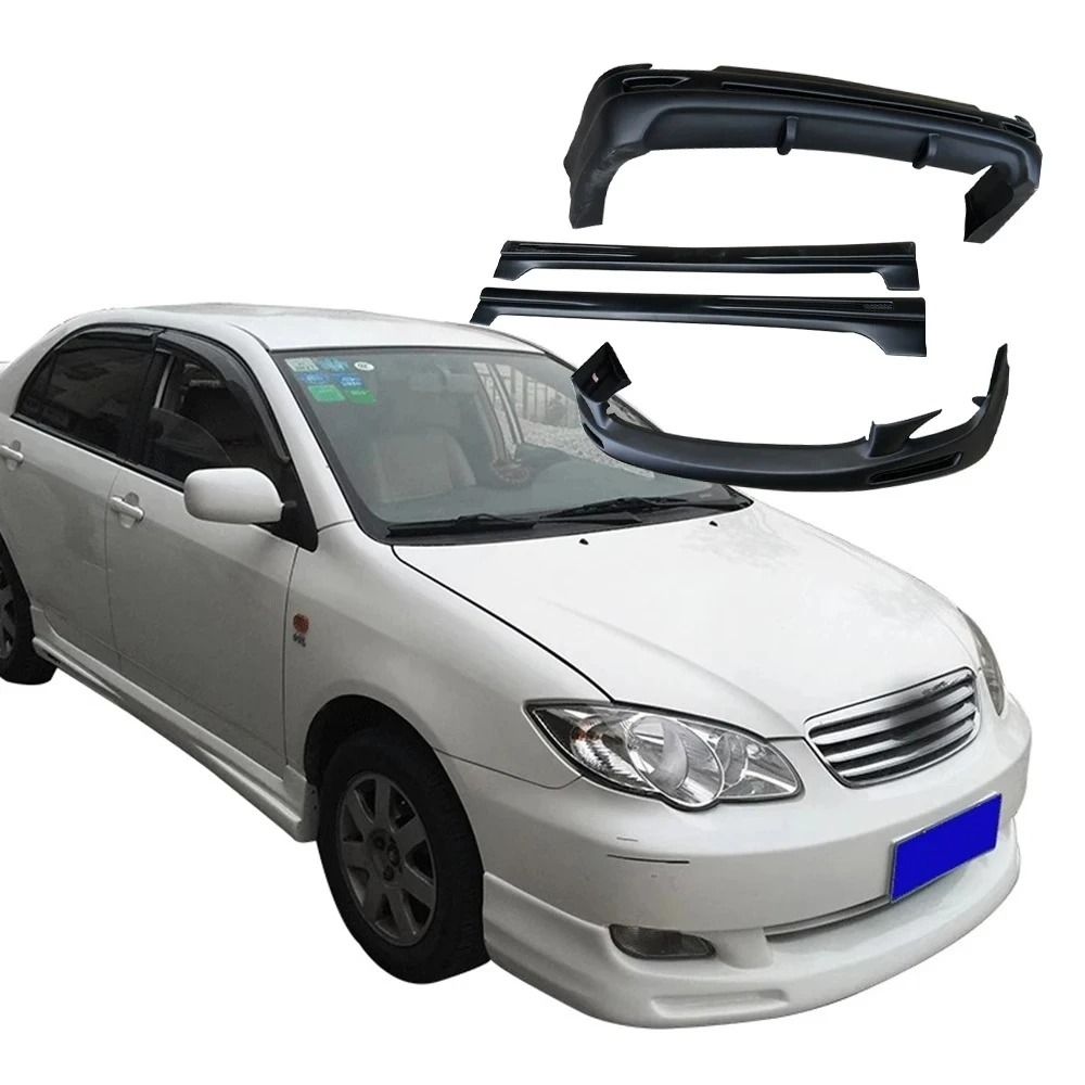 

For BYD F3 2009-2013 Front Lip Rear Lip Side Skirt PP Material Car Factory Direct Car Body Kit Bumper