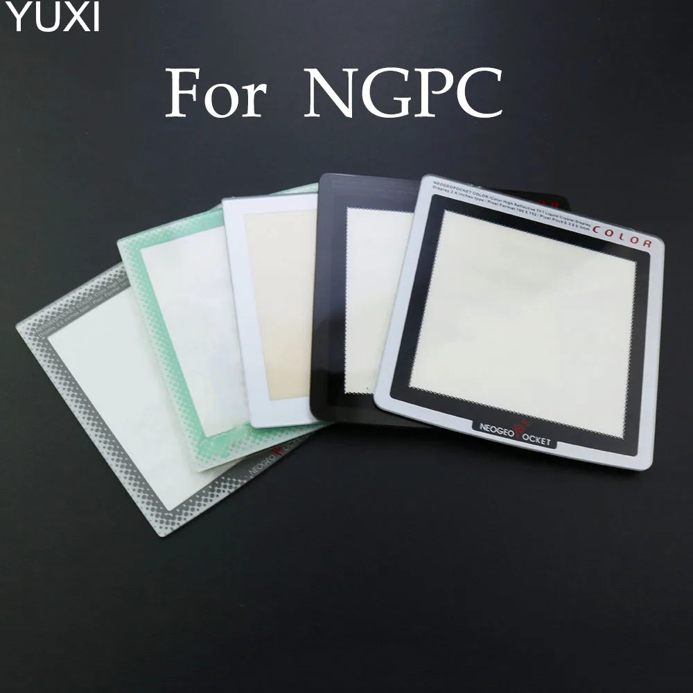 YUXI 2pcs/lot For NeoGeo Pocket  Plastic LCD Protective Screen Lens For NGP Neo Geo Pocket Lens Protector