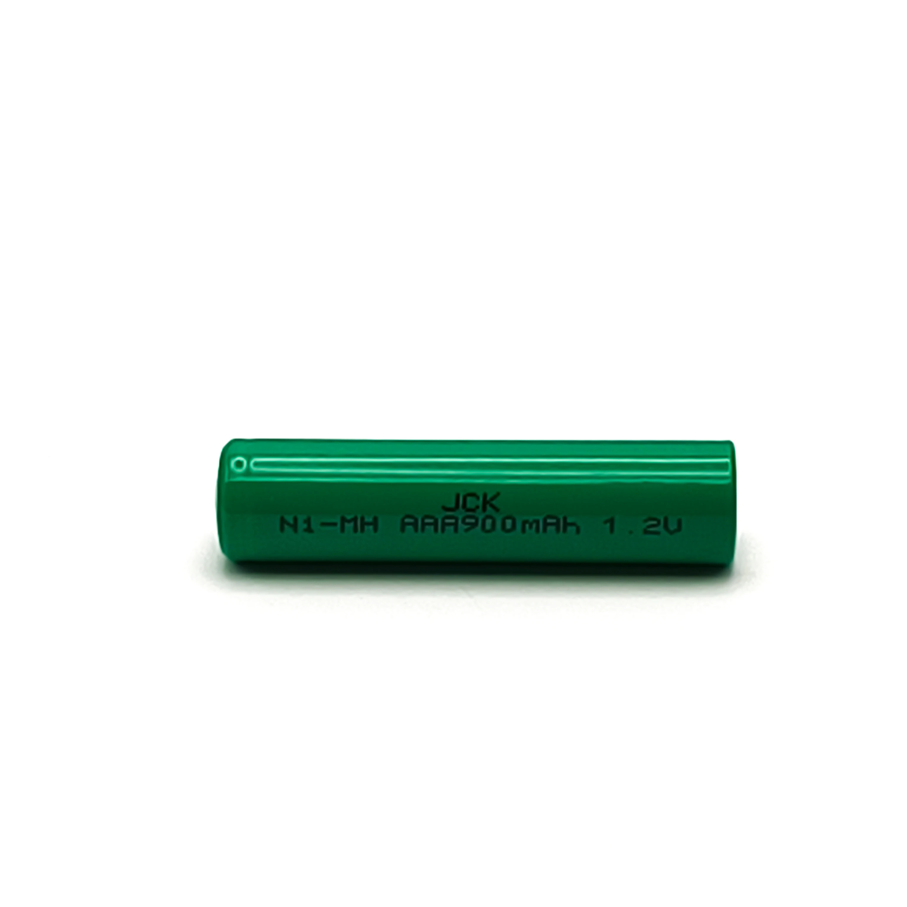 JCK 1Pc Flat Top 1.2V Nimh 900mAh AAA Battery Cell with Max 2.0C Discharge Rate