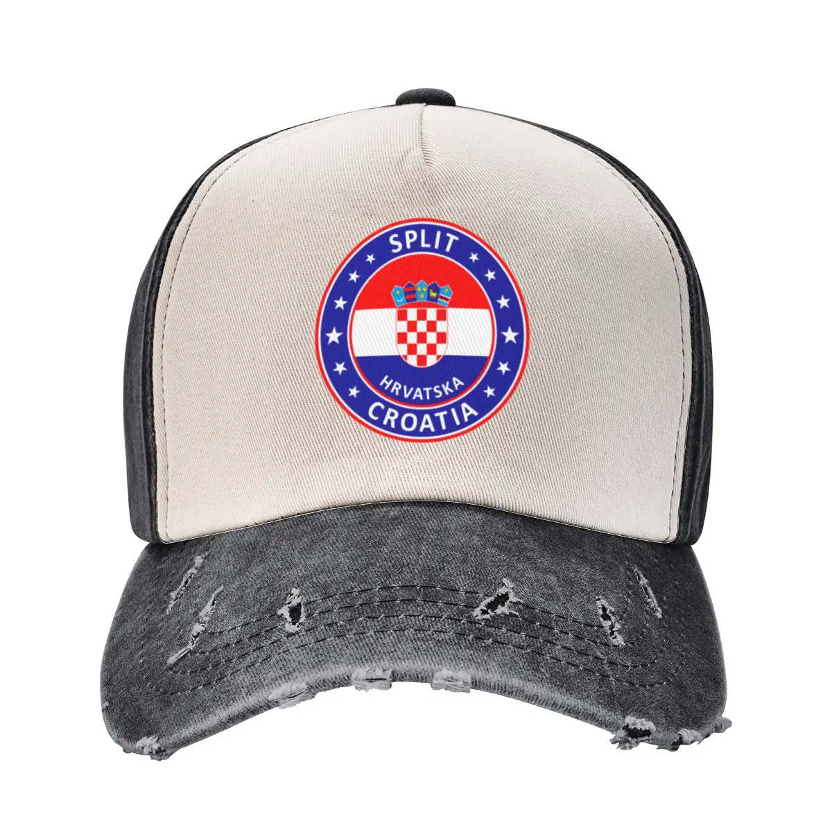 Split, Croatia, Hrvatska Baseball Cap Hip Hop Golf Sun Hat For Children Woman Hats Men's