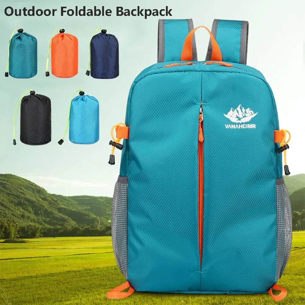 

Travel Daypack Camping Hiking Outdoor Backpack Lightweight Nylon Bag Women Bag Mini Travel Backpack Foldable Men Backpack