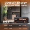 12V 310Ah LiFePO4 배터리 3968Wh 에너지 100A BMS A+ 셀 RV, 밴, 트롤링 모터, 태양 에너지 저장, 오프 그리드 6