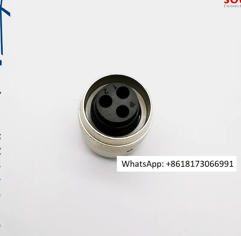 BURNDY SOURAU Industrial 3-core Special Circular Connector Plug Female UTG6103SN