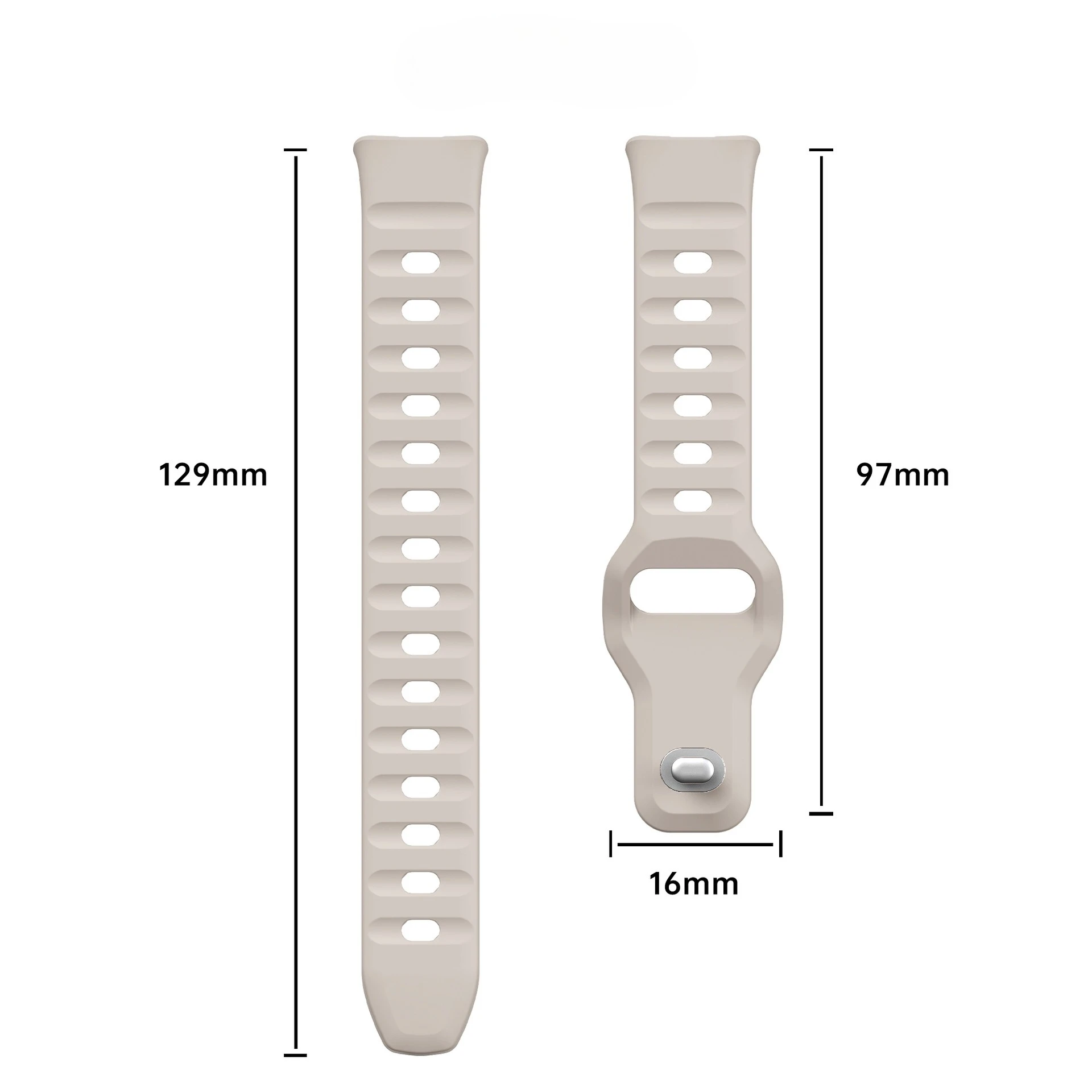 Silicone Watch Strap with Reverse Buckle Suit for Huawei Watch Band 8/9/10 Universal Silicone Strap
