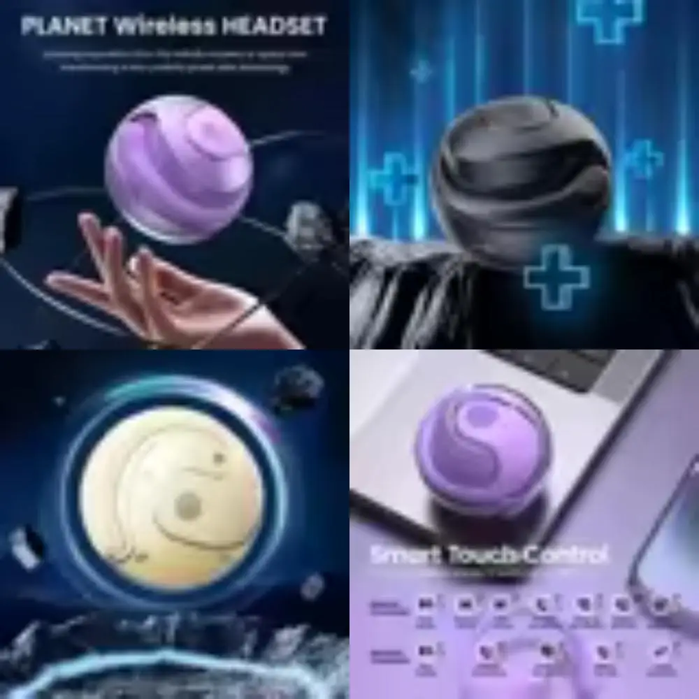 GRERTWALL Sports open ear loop,  control without delay, high fidelity stereo sound quality, clear standby time long