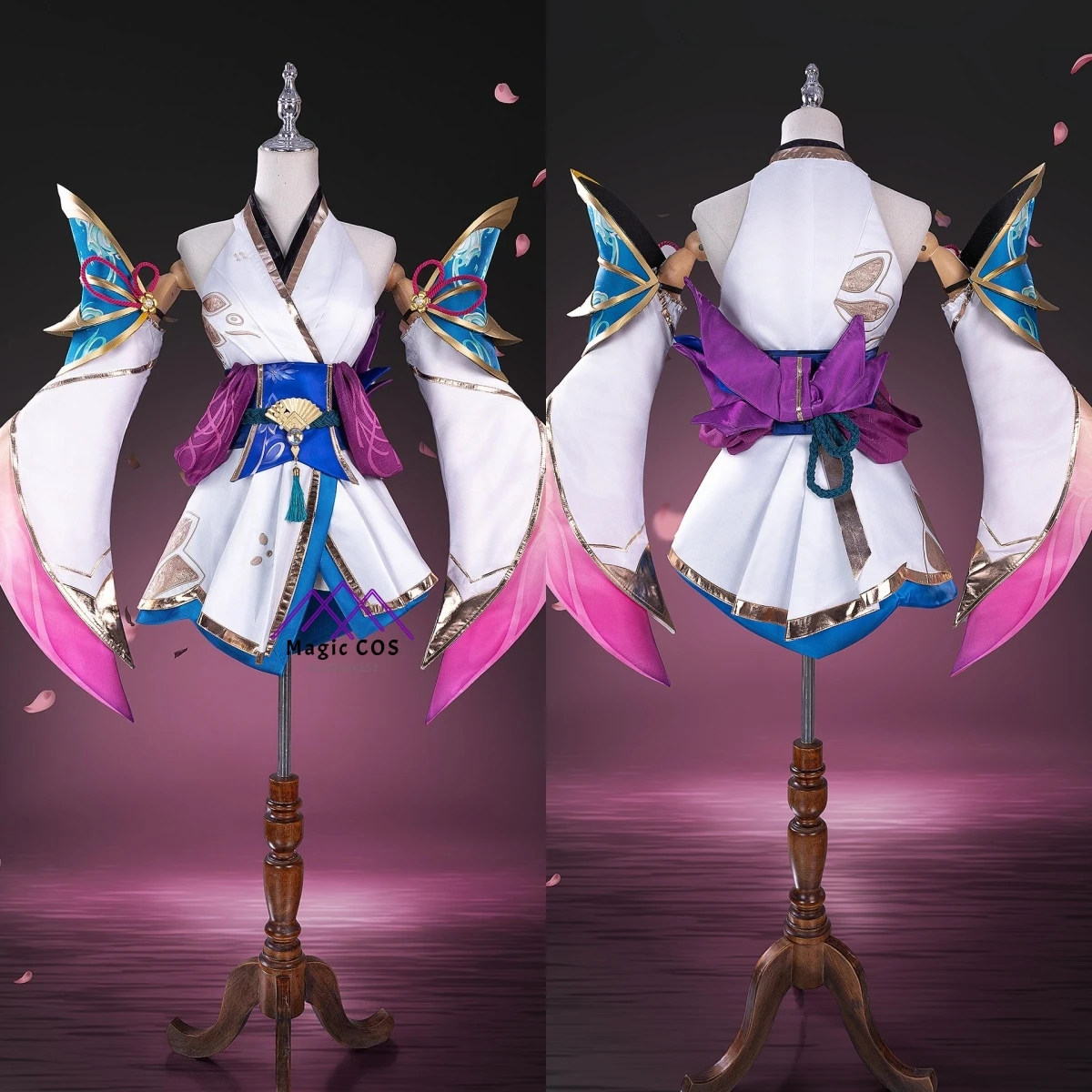 

Game Anime Spirit Blossom Cosplay Costume Anime Lux Popular Role Playing Uniform Dress for Women Adult Comic Con Halloween Party