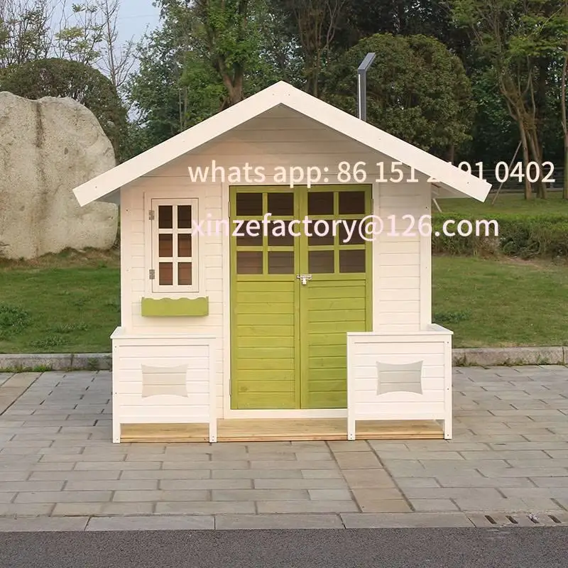 

Customizable Fixed anticorrosive wood cottage villa Solid wood outdoor assembly Moving wood can be easy to live