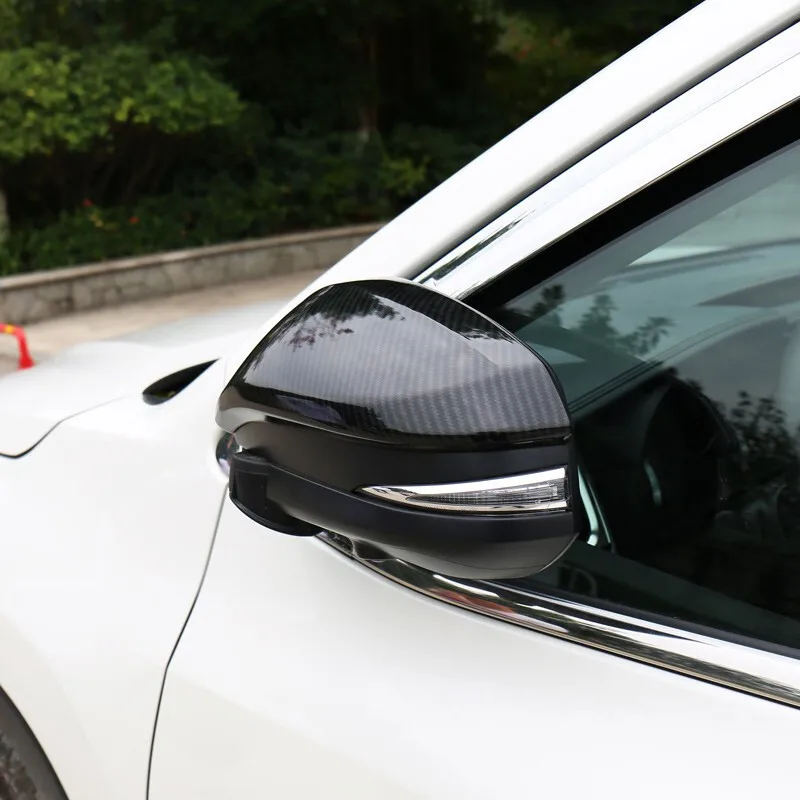 Car Rear View Mirror Decoration Side Door Mirror Cover Cap for Toyota Hilux Revo Fortuner Vigo Highlander RAV4