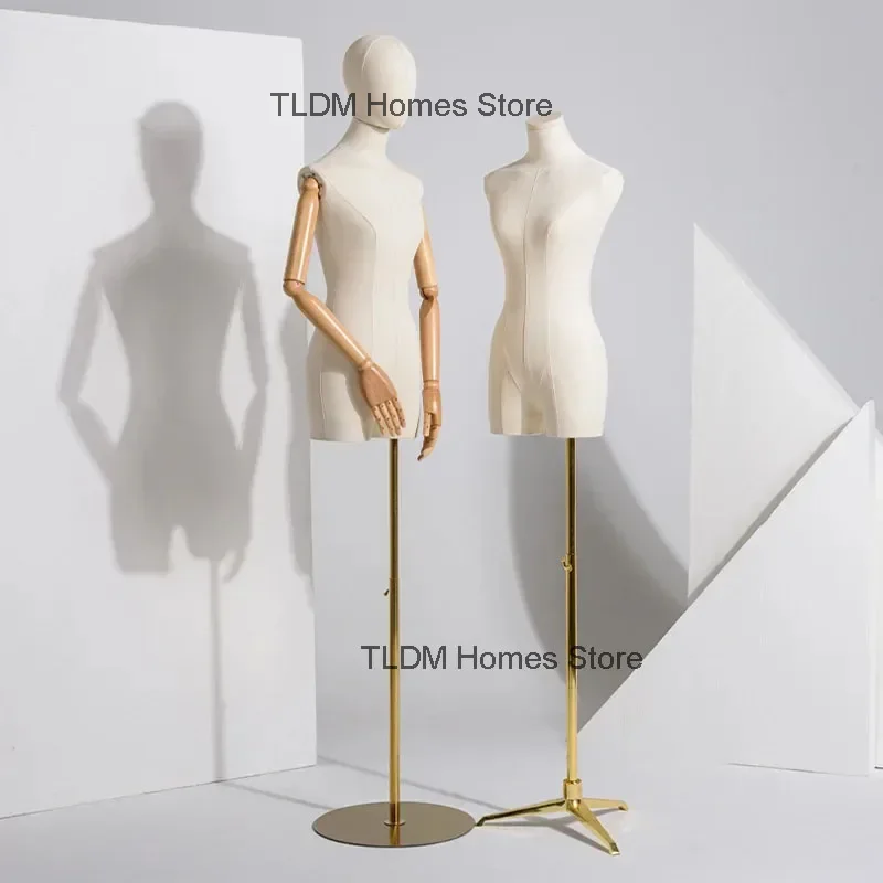 High-quality Female Mannequins For Wedding Dress Sewing Mannequin Shelf DIY Women's Clothing Display Female Window Display Stand