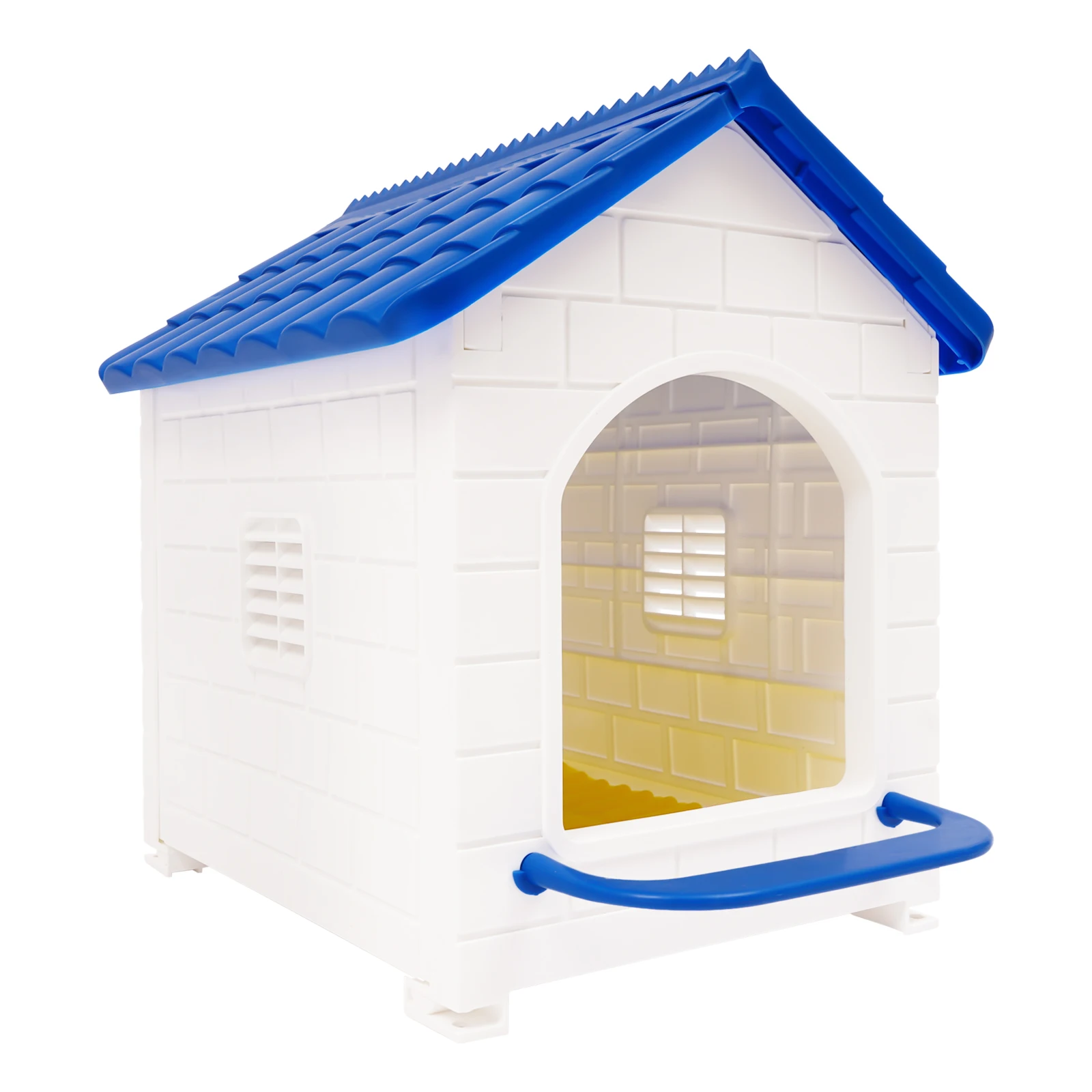 

3 PCS Plastic Chicken Nesting Boxes Wall Mounted/Freestanding Nesting Box with Nesting Pad for Chicken Coop