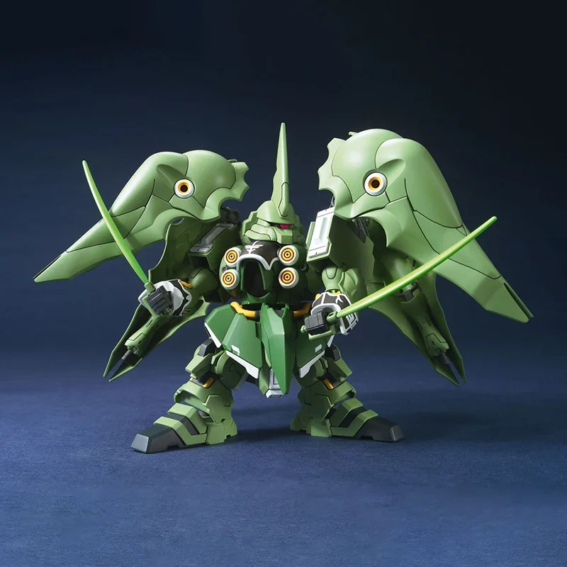 Bandai Gundam Model Kit Anime Figure SD BB NZ-666 Kshatriya Banshee Gundam Collection Gunpla Action Figure Toys for Children