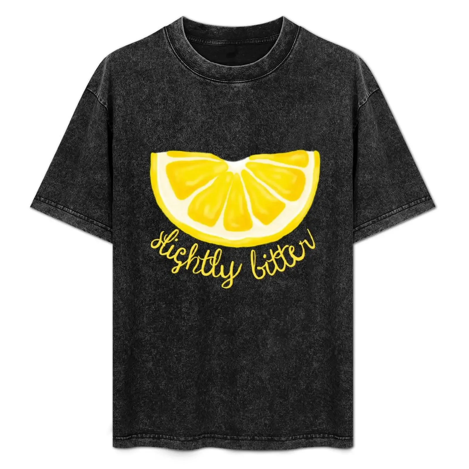 

Футболка Slightly Bitter Lemon из мягкого базового хлопка с короткими рукавами