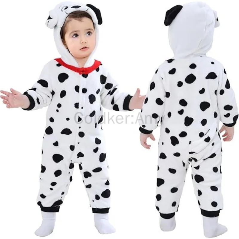 

Unisex Baby Animal Rompers Dog Cosplay Halloween Costume Kid's and Toddler's Autumn Winter Outfits Jumpsuit