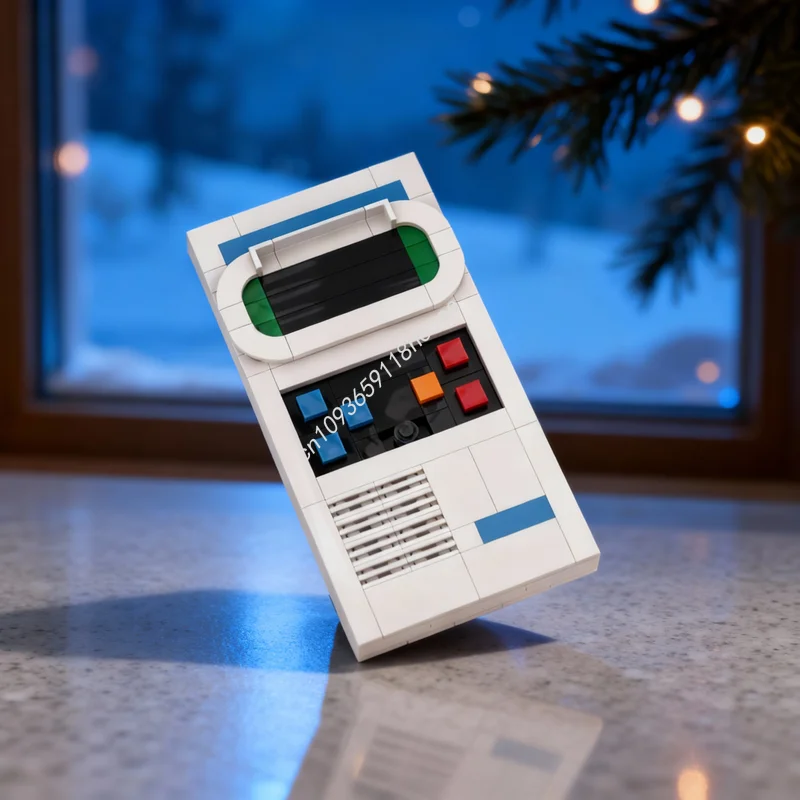 149 elementów MOC Mattel Elektroniczny Model Piłki Nożnej Klocki Konstrukcyjne Architektura DIY Prezent na Boże Narodzenie Zabawka do Składania Kreatywna Edukacja