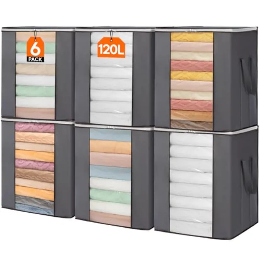 

Сумки для хранения одеял объемом 10 л, складные, с усиленными ручками, контейнеры для хранения одежды для кроватей King-Size