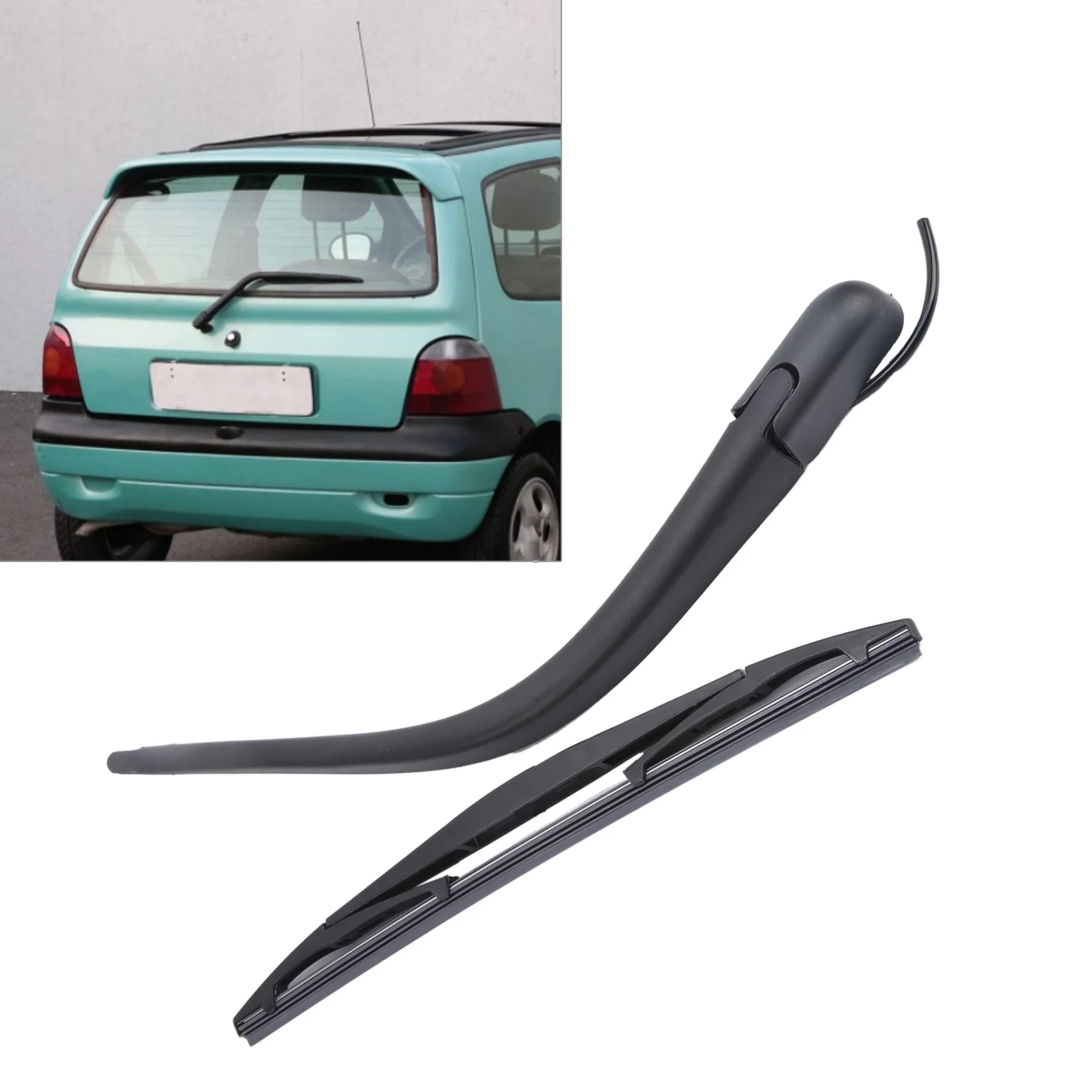 Rear Wiper Blade Arm Set Windscreen Kit 7701035882 For Twingo MK1 1993‑2007