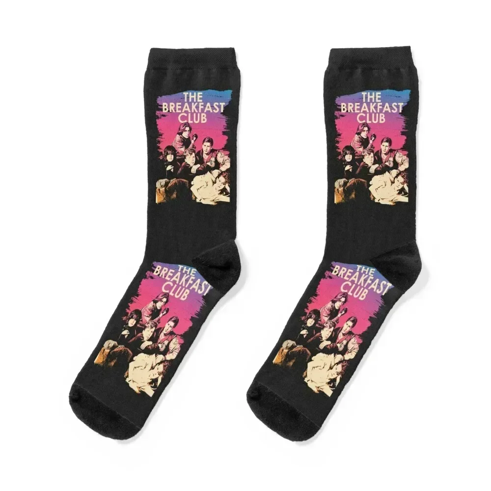 

The Breakfast Club Socks happy floor Antiskid soccer new year Men's Socks Luxury Women's