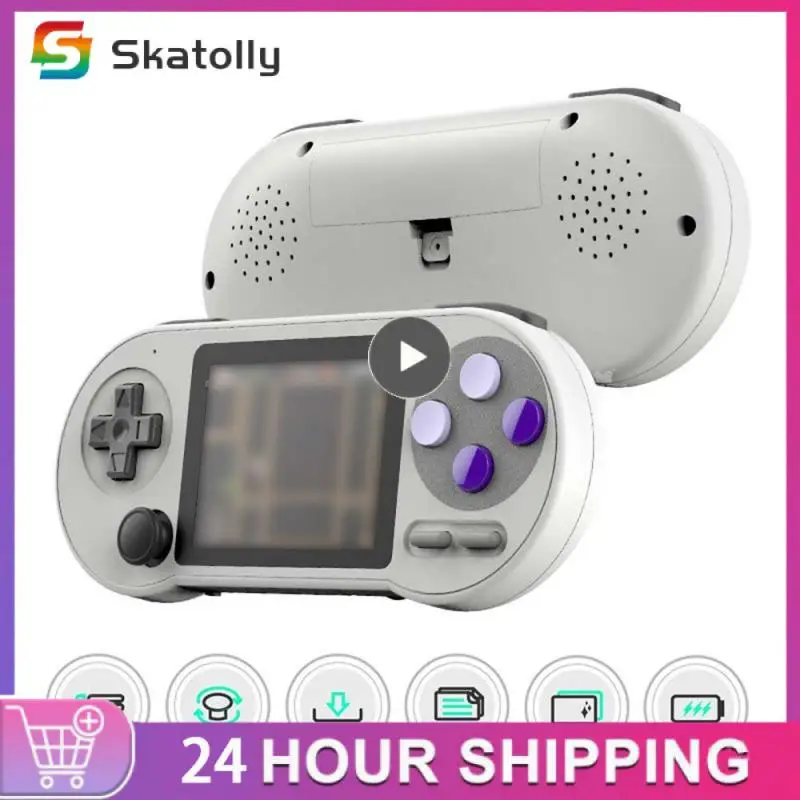 

Portable Video Game Console 3 inch IPS Screen Handheld Game Console Built-in 10000+ Games Retro TV Game Player AV Output