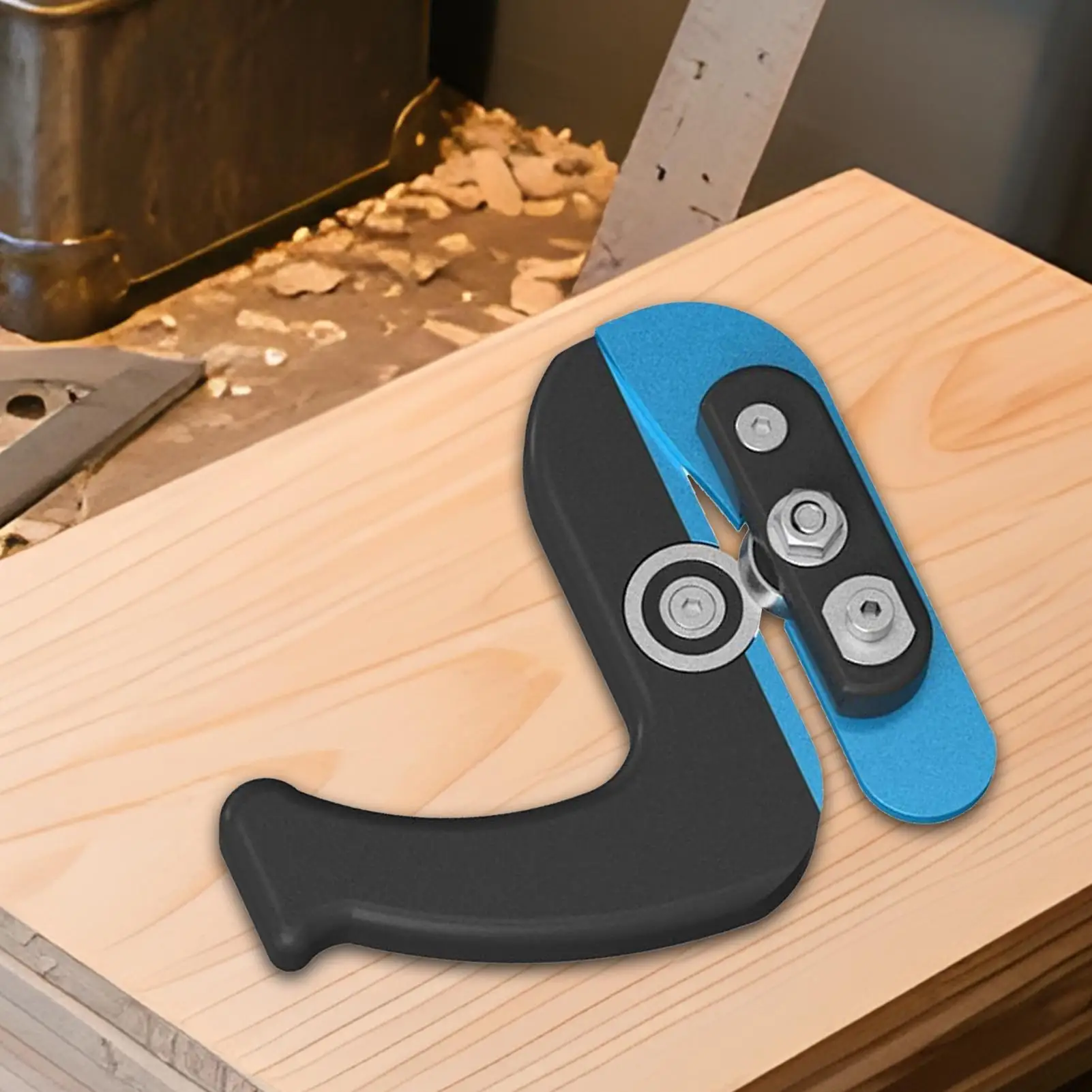 Edge Banding Cutter Woodworking Veneer Edge Trimmer Burr Scraper Woodworking Tools for Countertop Board Furniture Cabinet