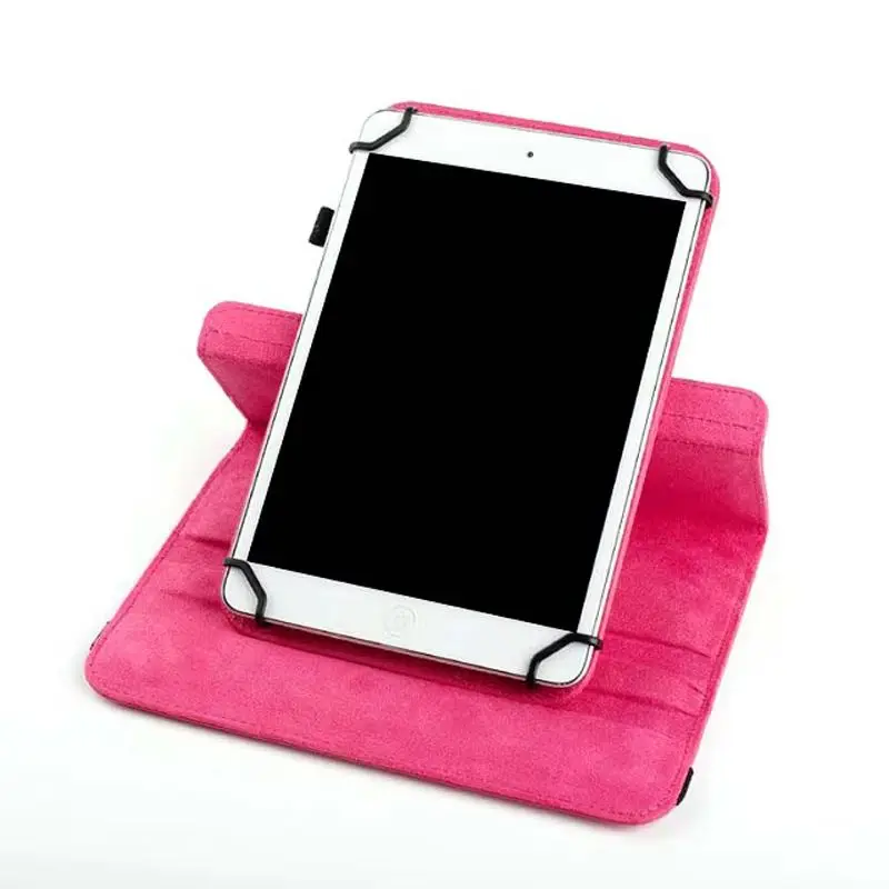 

Универсальный регулируемый на 360 градусов защитный чехол для планшетного ПК, кожаный чехол белого цвета для 10-дюймового универсального корпуса планшета, 60 шт.