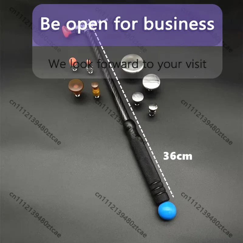 Stainless Steel Carbon Fiber Dent Repair Hammer Car Body Data Restoration Leveling Hammer Auto Repair Tool